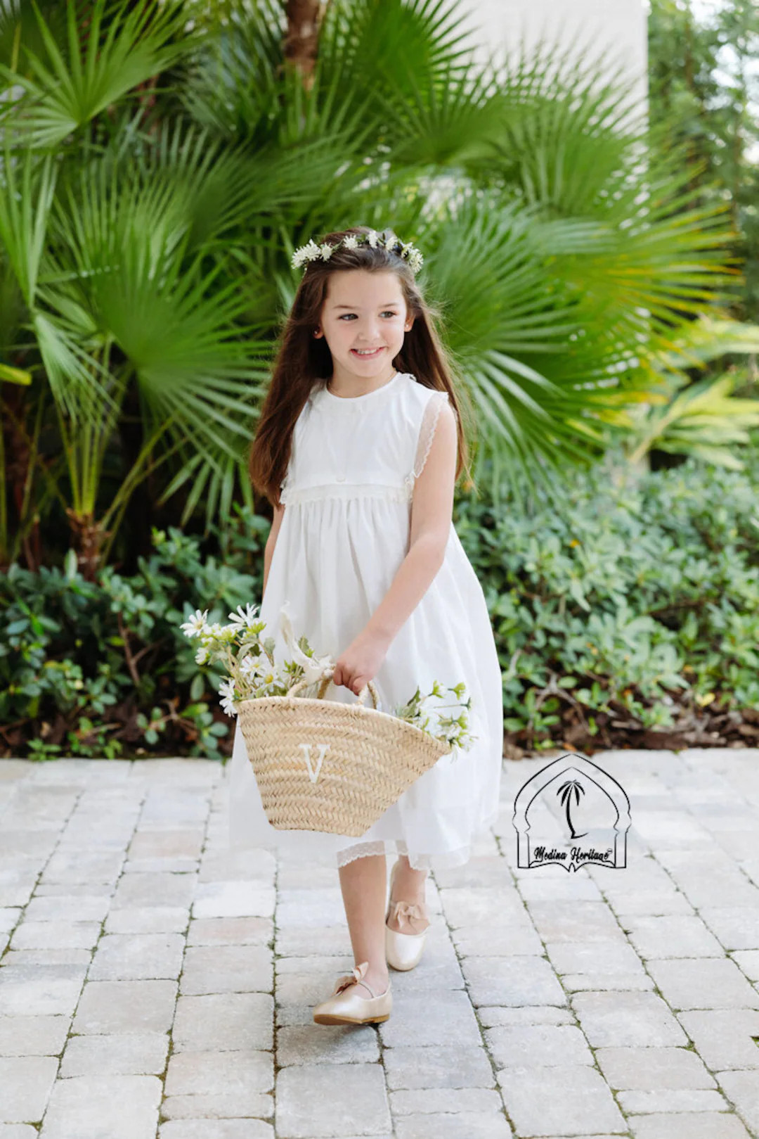 Personalized Flower Girl Basket, Kids Toddler Baskets, Birthday Girl Spa Day Baskets, Flower Girl... | Etsy (US)