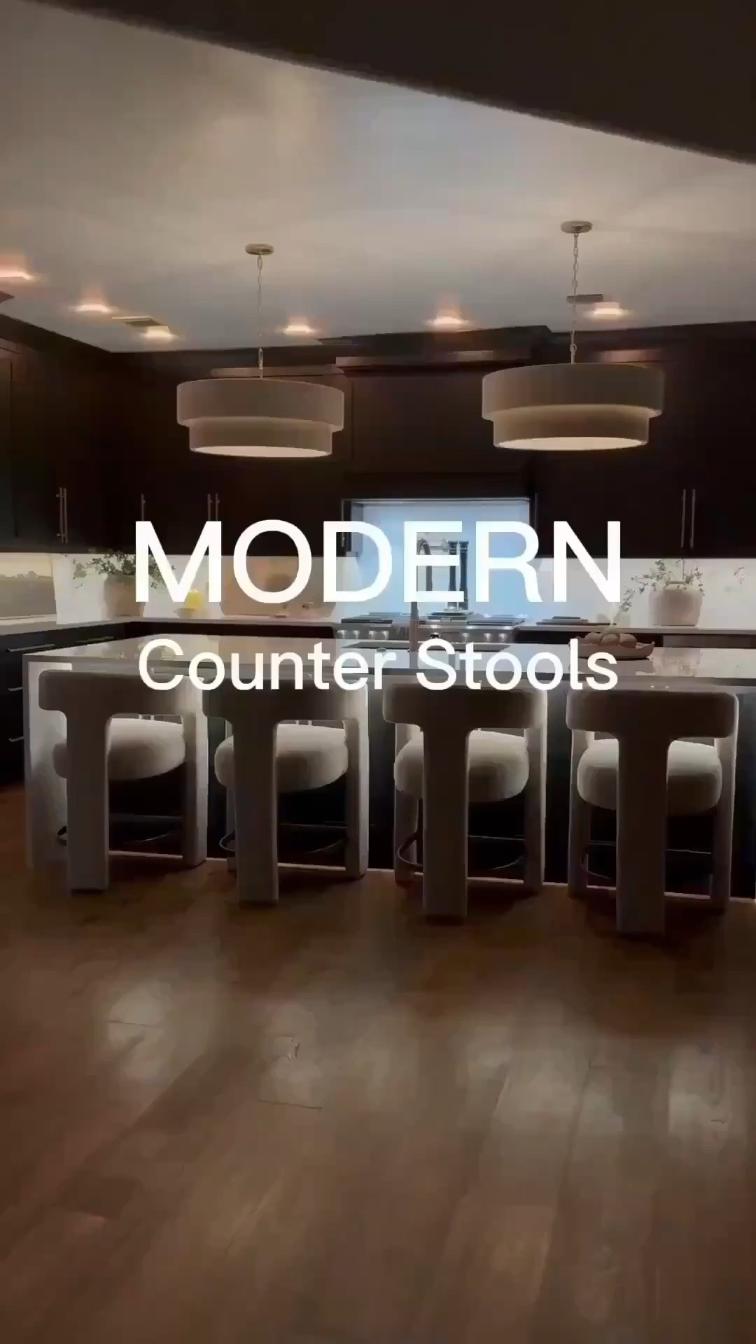These Modern Counter Stools are a personal favorite of mine! Elegant, easy to clean, and comfortable. 

Perfect for the luxurious look with the comfort 🤎

#modern #moderncounterstools #interiordesign #kitcheninspo #kitchen #kitchendecor

#LTKHome #LTKvlog #LTKdayinmylife