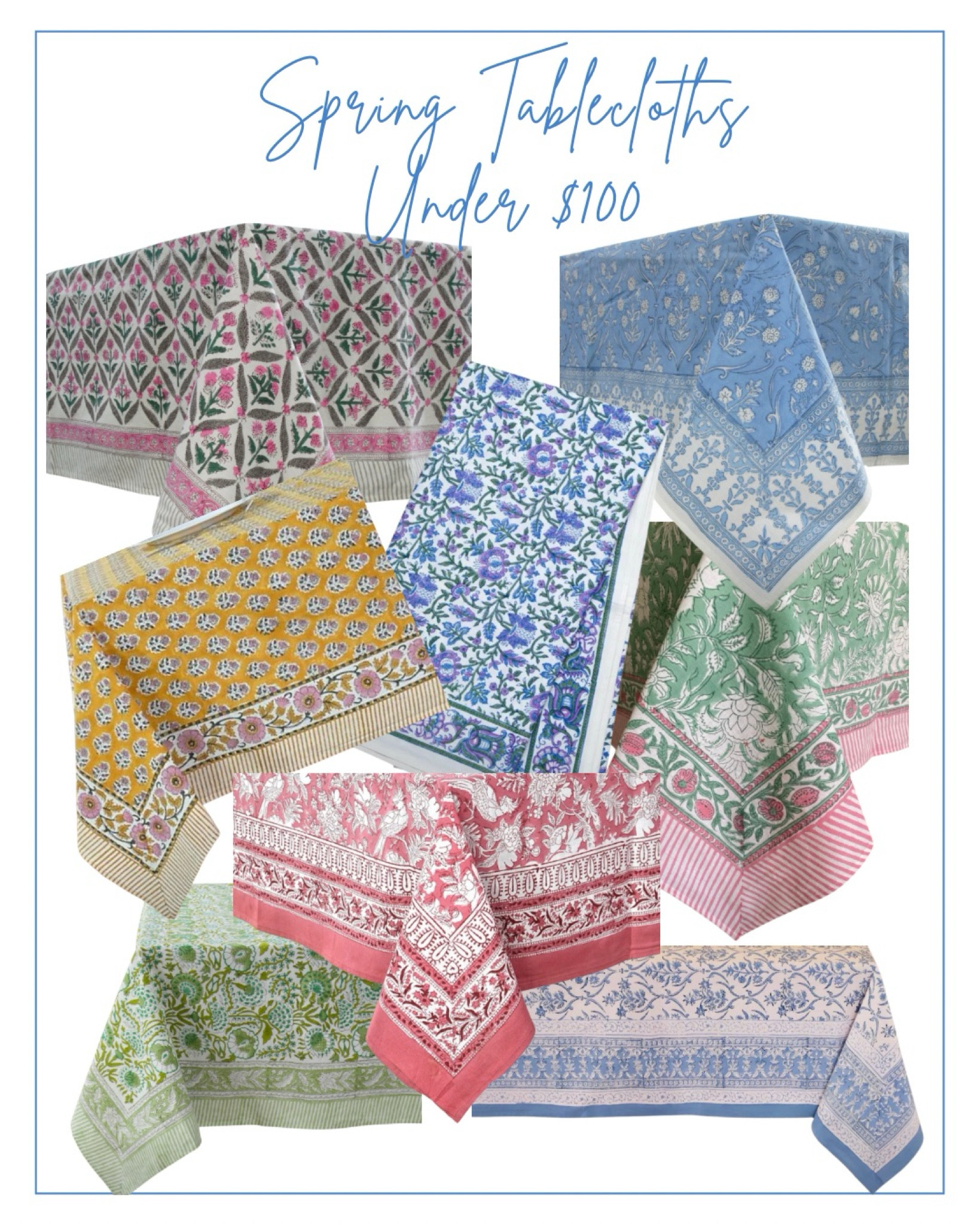 Get your table ready for spring!

#LTKFindsUnder100 #LTKSeasonal #LTKHome