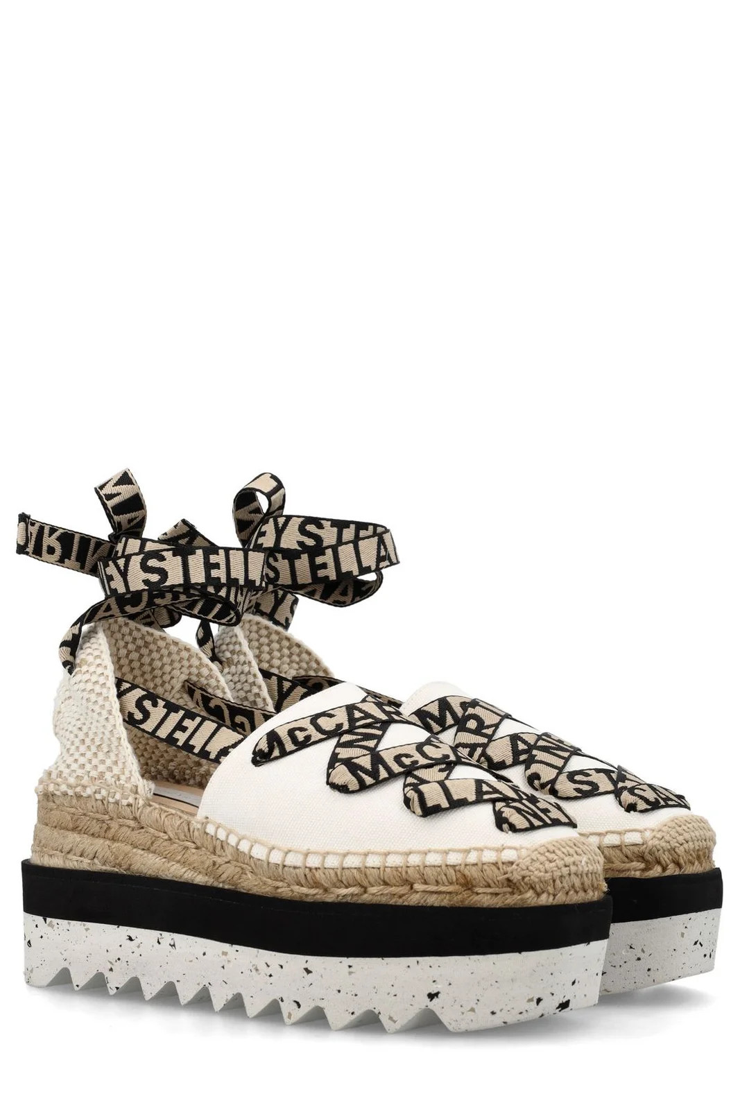 Stella McCartney Gaia Platform Espadrilles - Cettire | Cettire Global