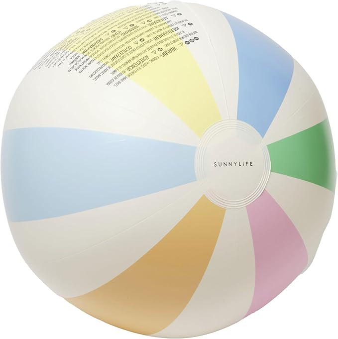 Sunnylife Inflatable Beach Ball | Pool Side Pastel Gelato | Amazon (US)