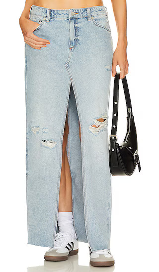 Matilda Maxi Skirt in Coastline | Revolve Clothing (Global)