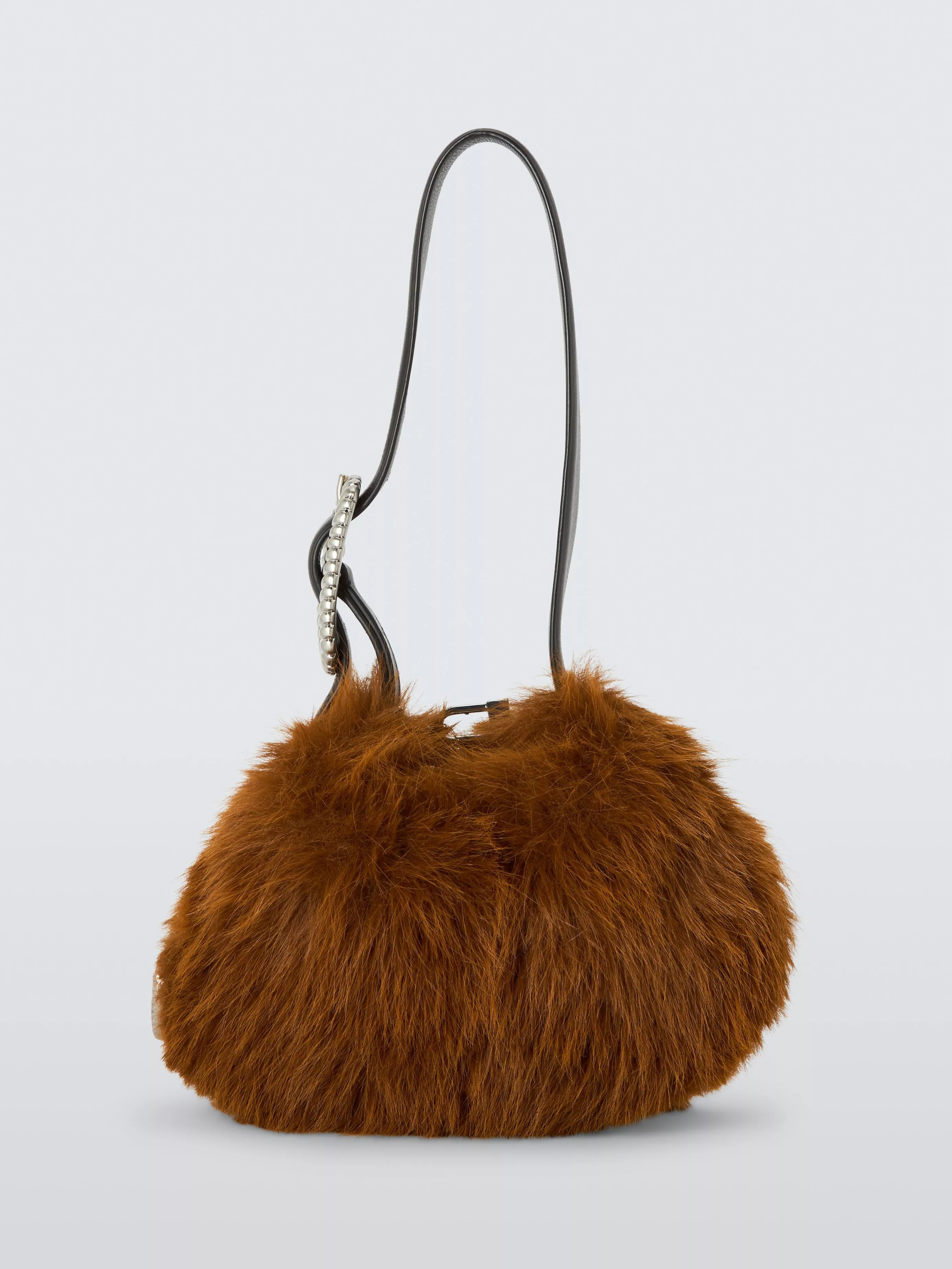 John Lewis x REJINA PYO Faux Fur Grab Bag, Toffee | John Lewis (UK)