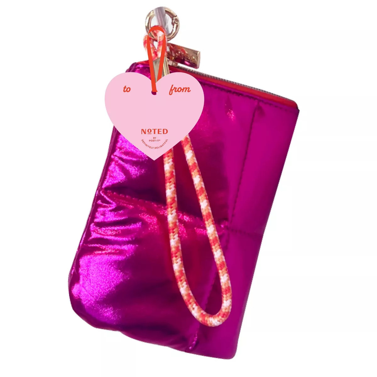 Noted by Post-it Valentine's Puffer Pen Pouch | Target