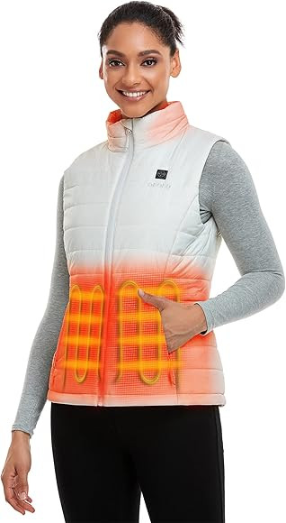 ORORO Women's Lightweight Heated Vest with Battery Pack | Amazon (US)