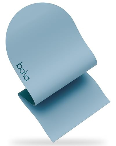 Bala Yoga Mat for Home Gym, 5mm (Sea) - Non Slip Exercise Mat for Home Workout, Stretching, Pilates, Aerobics & Floor & Fitness Work Out - Indoor Exercising Mat | Amazon (US)