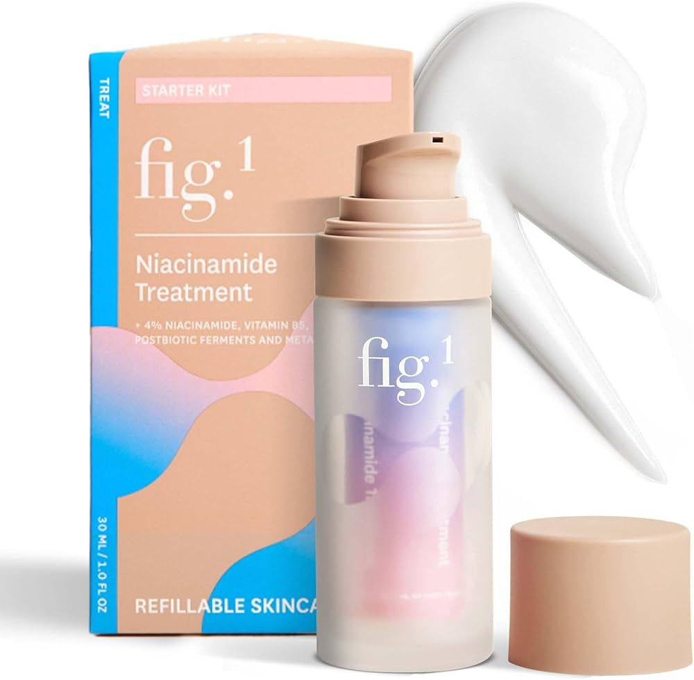 Fig.1 Niacinamide Serum for face | Skincare for Sensitive Skin – 4% Niacinamide, Glowing & Hydr... | Amazon (US)
