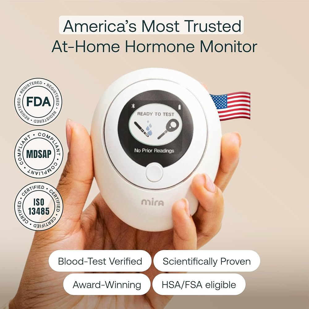 Mira Ultra4 Fertility Monitor & Ovulation Test Kit, Track 4 Key Fertility Hormones LH, PdG, E3G, ... | Amazon (US)
