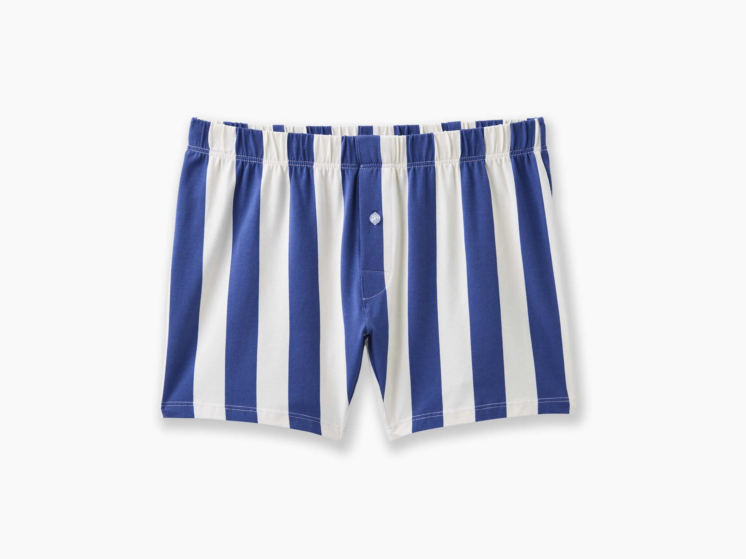 Slim Fit Boxer ~ Navy/Cream Cabana Stripe – Nice Laundry | Nice Laundry