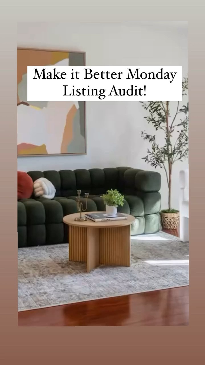 More Details👇🏼👇🏼 

☝🏼Don’t forget to save this post so you can find it and share with a friend who has an airbnb

Make It Better Monday Listing Audit! 

Thank you @nymraemae for being in the hot seat so we can all learn! STUNNING listing and amazing job with photos🙌🏼

A few key takeaways: 

📝Consider changing your title to include a callout of the design. 3 distances is a bit cluttered and not very engaging. 

📸 Consider changing your second photo to the photo of the bedroom, the exterior is nice but not one of your best 5 photos. I like to always like to see living space, bedroom, kitchen in top five but then 2 more of the best selling points. 

🌟 Make the listing description 2-3 sentences and then add your top three closest attraction distances under. 

✅ Check in with your dynamic pricing strategy to increase occupancy. 

❤️ Clean up “distances” section because right now it’s overwhelming. Choose 5-6

🙌🏼 Keep responding to every review

——-

Want me to audit your listing? 
⁣
I’m doing a LIVE workshop March 3-6th and will be auditing several attendee’s listings.
⁣
I’ll also be covering:

✅ How to leverage affiliate marketing and make stays shop able..

✅ How to ADD MORE REVENUE to your STR business 

✅ Listing and social media audits! 

✅ DIRECT BOOKING strategy

✅ SO. MUCH. MORE. 

Ready to elevate your STR?? 

🔥comment ELEVATE and I’ll send you the details of how to snag a ticket.💥

#airbnb #superhost #str #vrbohost #host #realestate #realestateinvestor #creativerealestate
#airbnb #investor #passiveincome #digitalmarketing #coach #mentor #str #shorttermrental
