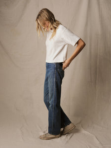 Field-Spec Boyfriend Crop Tee | Buck Mason