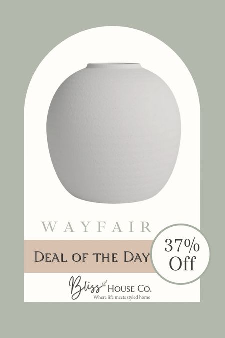 💫 Deal of the Day! 🌟 Enhance your home decor with this elegant vase from Wayfair, now at 37% off. Don’t miss out on this limited-time offer to bring timeless charm to your space. 🏡✨

#LTKSummerSales #LTKHome