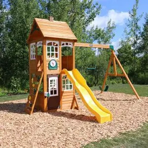 McKinley Wooden Swing Set / Playset | KidKraft
