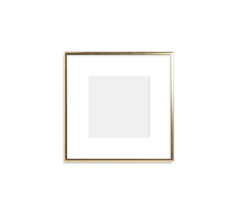 Thin Metal Gallery Frames With Mat | Pottery Barn (US)