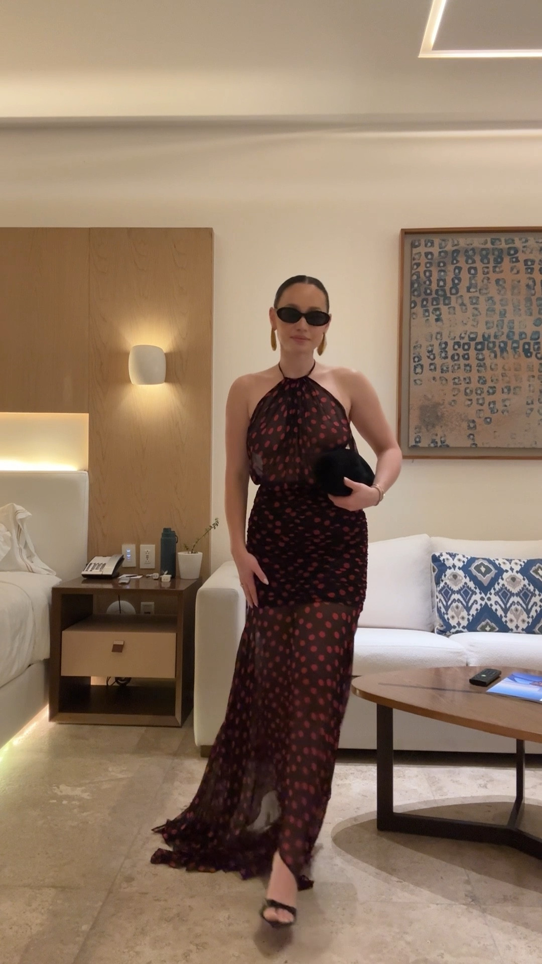 My OOTD for date night in Cabo - all from the @Saks Designer Sale! ✨ #Saks #SaksPartner 

Spend More, Earn More! Earn a $50 - $500* Gift Card with your Purchase. Use code GCDECSF. Valid 12/15-12/21. Shop Now!

Sizing details:
Dress  - runs small (wearing size S, would size up to M)
Mules - TTS

#LTKdayinmylife #LTKootd #LTKTravel