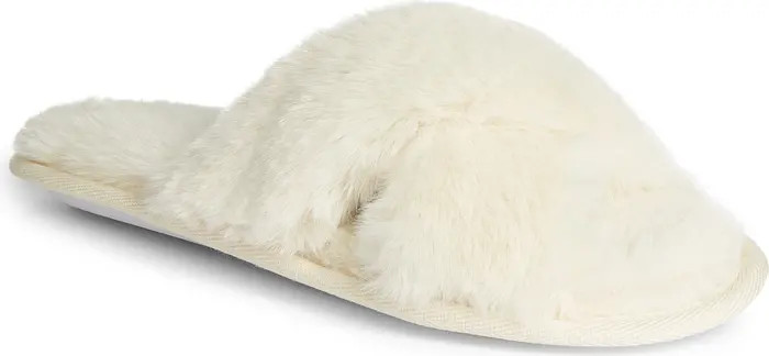 Snuggle Plush Faux Fur Slipper | Nordstrom
