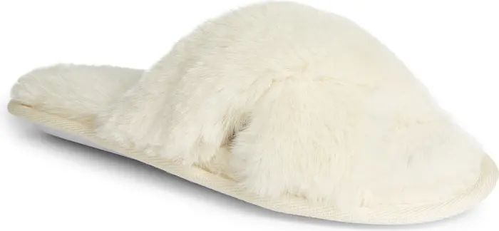 Snuggle Plush Faux Fur Slipper | Nordstrom