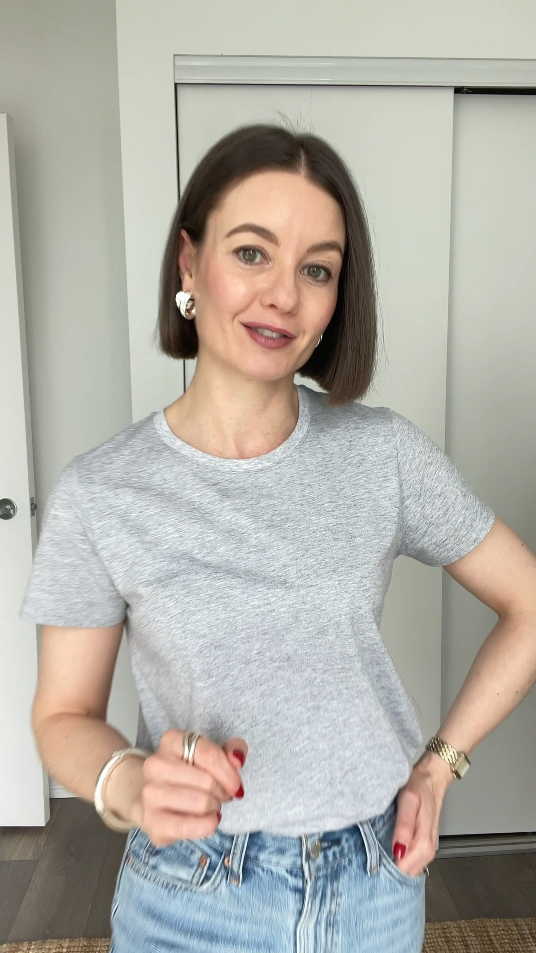 The perfect grey t-shirt! I’m wearing a S.

#LTKstorytime