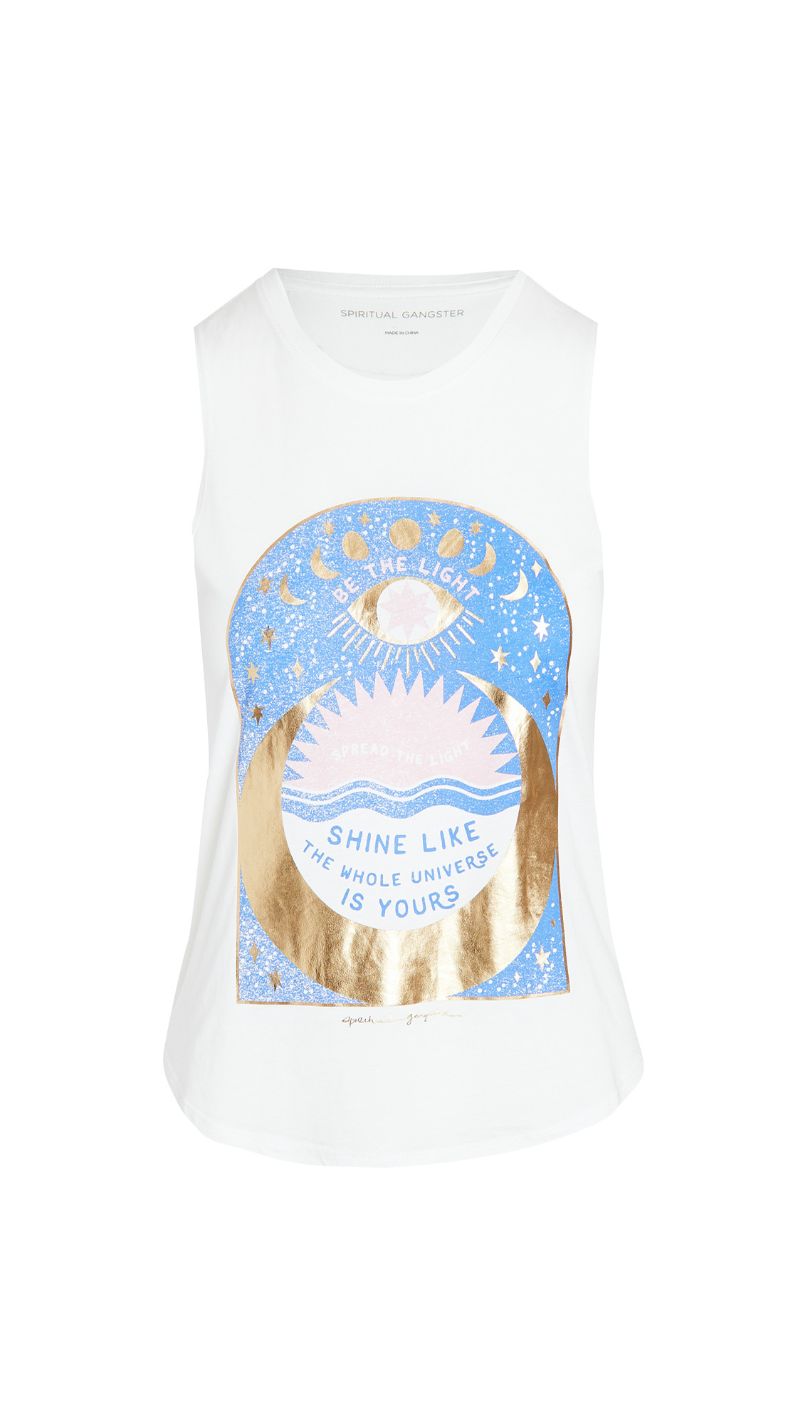Spiritual Gangster Shine Muscle Tank | Shopbop