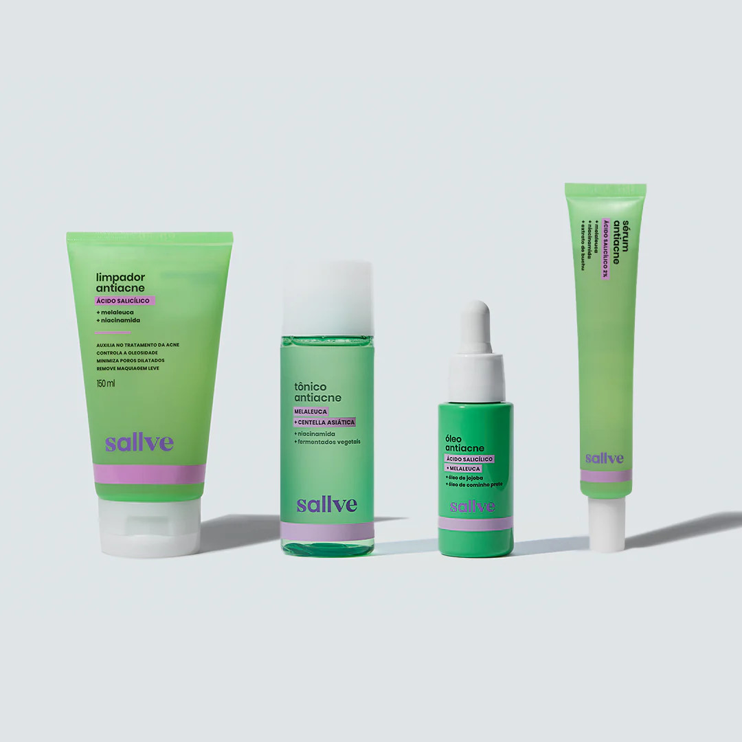 Kit Antiacne Completão | Sallve (BR)