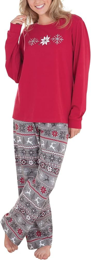 PajamaGram Pajamas For Women - Christmas Pajamas For Women, Novelty Prints | Amazon (US)