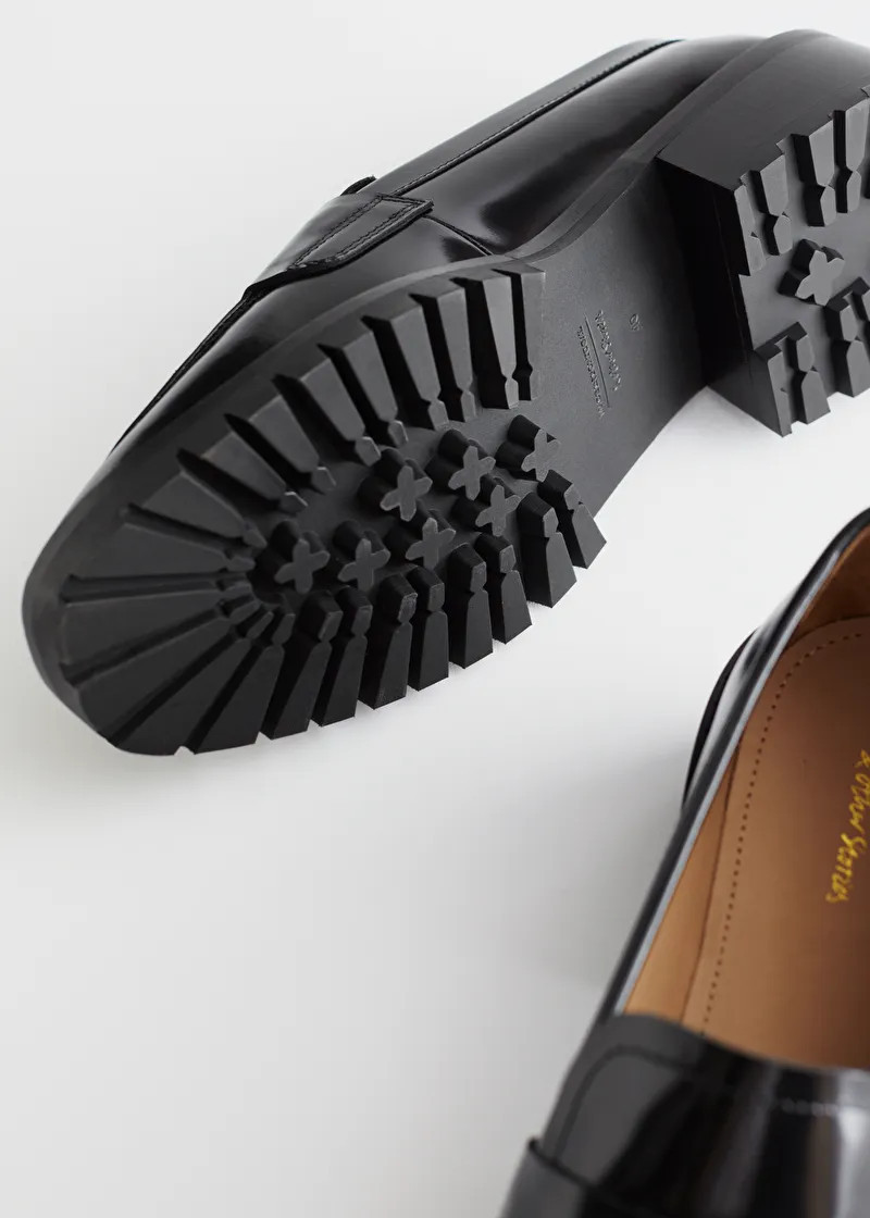 Pennyloafer aus Leder mit Absatz | & Other Stories (DE + FR)