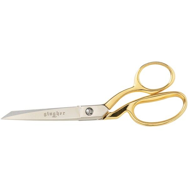 Gold Handle Knife Edge Bent Shears 8" | Bed Bath & Beyond