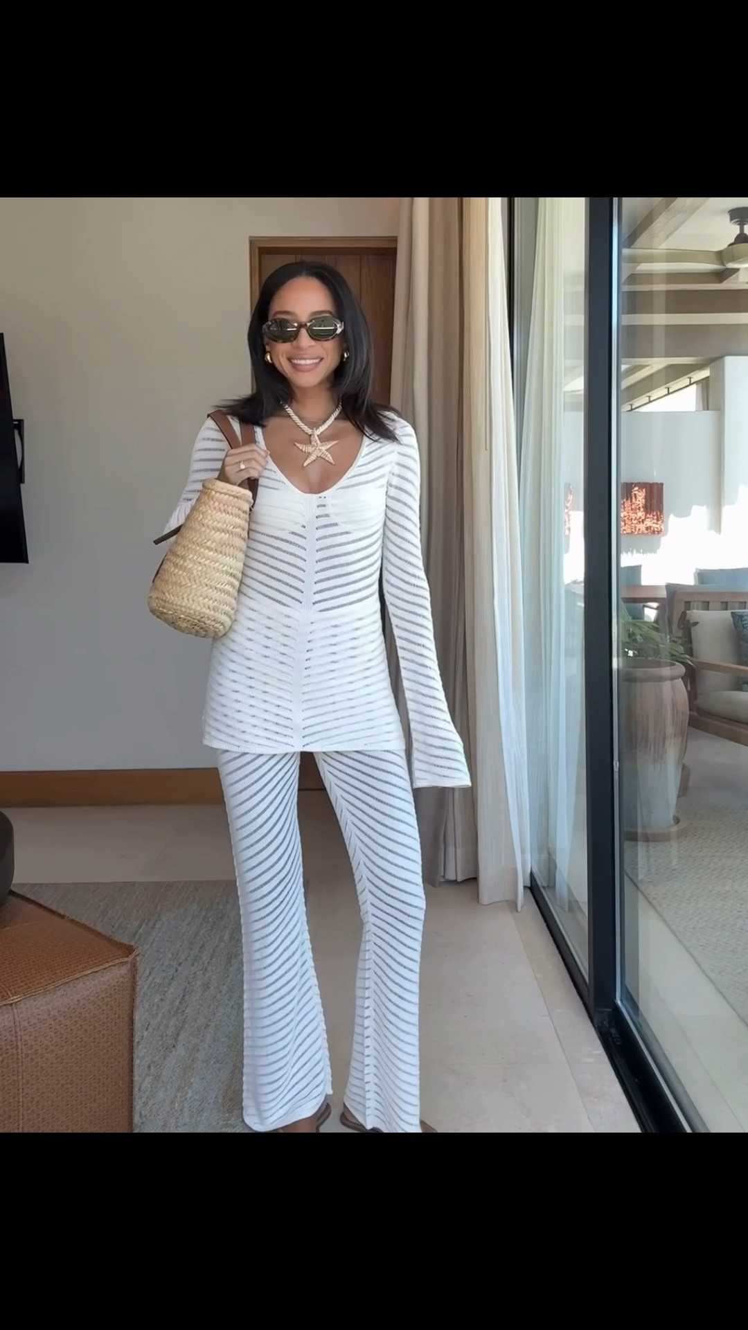 Perfect chic pool outfit! Size XS top, S bottom, XS swim top, S swim bottom 

Vacation outfit 
Beach outfit 
Swimsuit 
Crochet coverup 
Mexico 

#LTKootd #LTKSeasonal