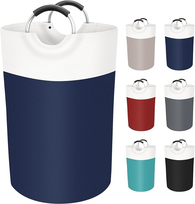 BlissTotes 75L Laundry Basket, Freestanding Laundry Hamper, Collapsible Dirty Clothes Hamper, Wat... | Amazon (US)