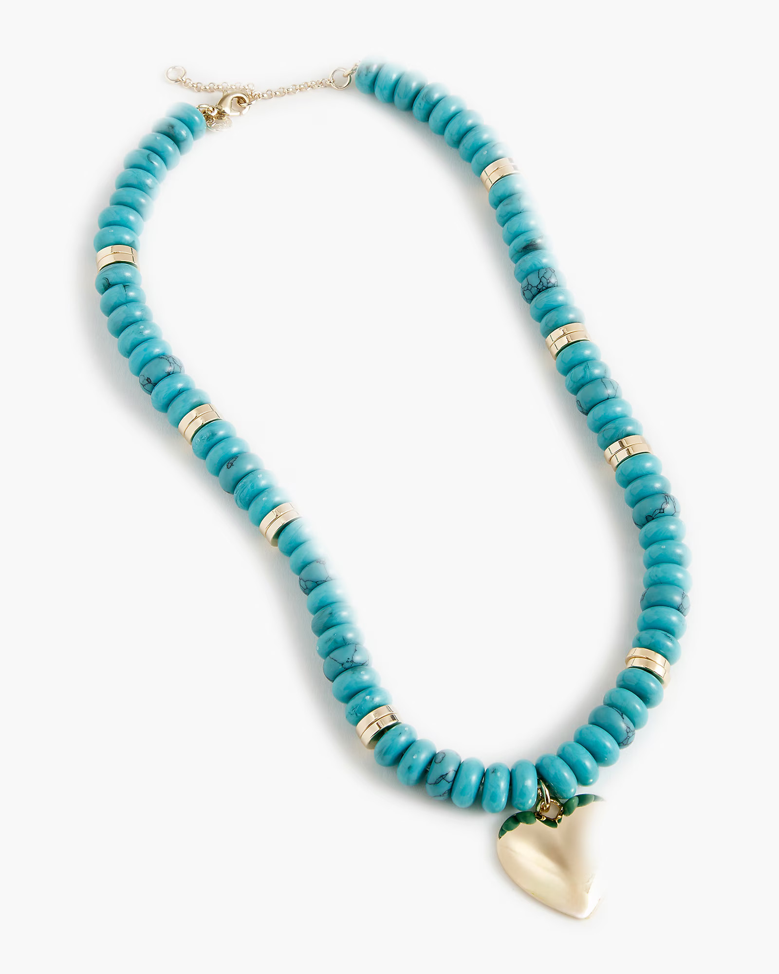 Beaded pendant necklace | J.Crew Factory