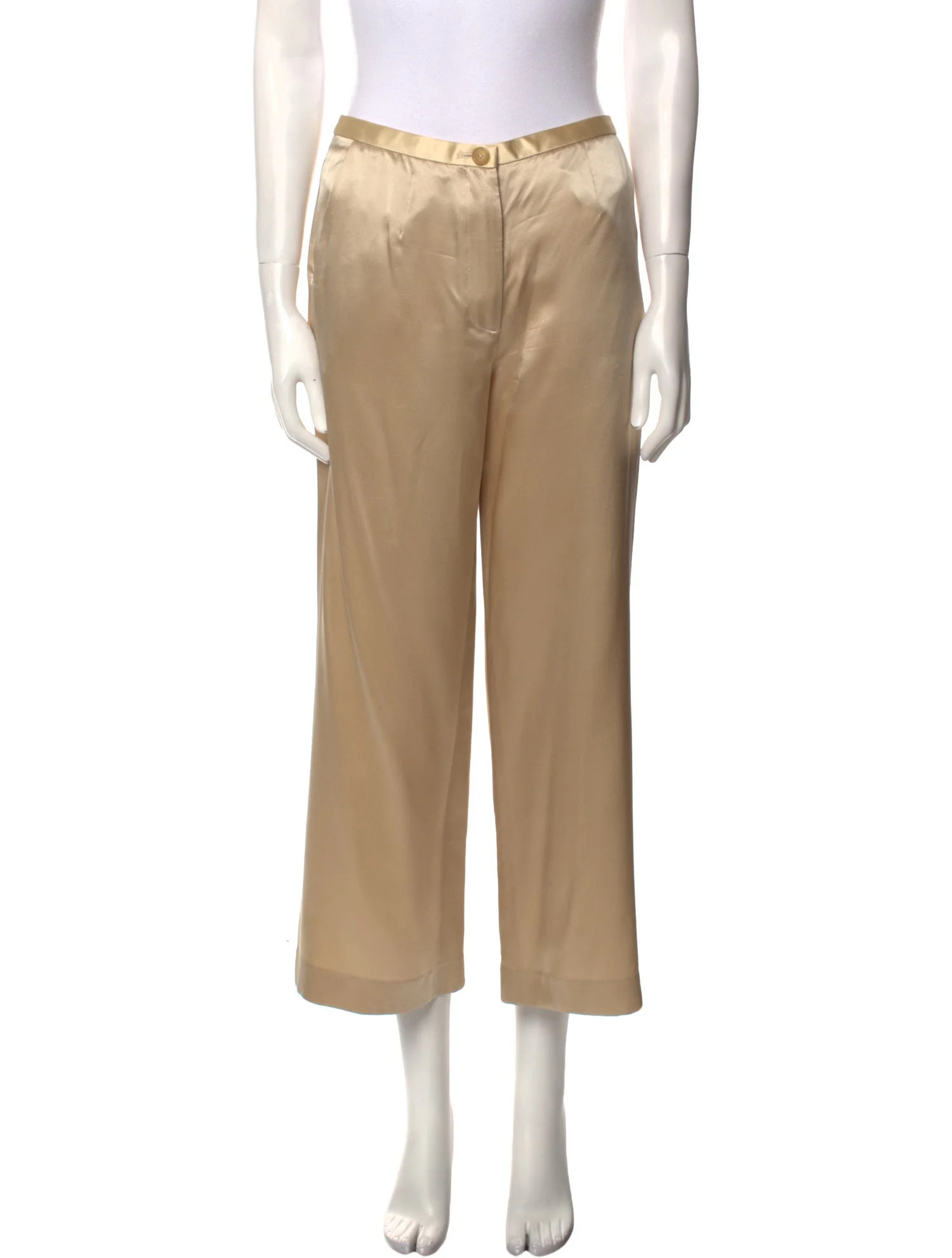 Silk Wide Leg Pants | The RealReal