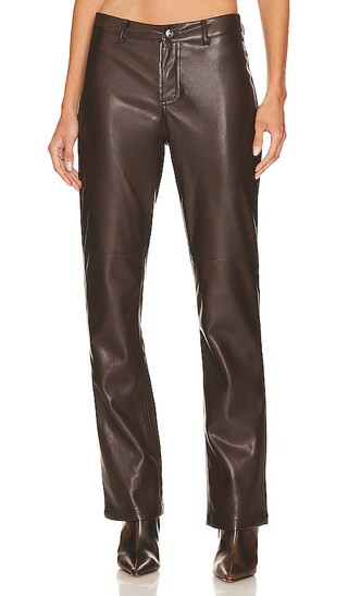 Cindy Trouser in Chocolate | Revolve Clothing (Global)