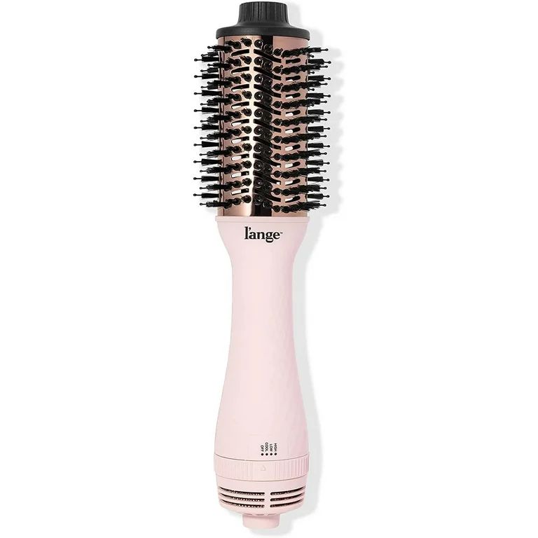 L'ANGE HAIR Le Volume 2-in-1 Titanium Dryer Blush | 60MM Hot Air Blow Dryer Brush in One with Ova... | Walmart (US)