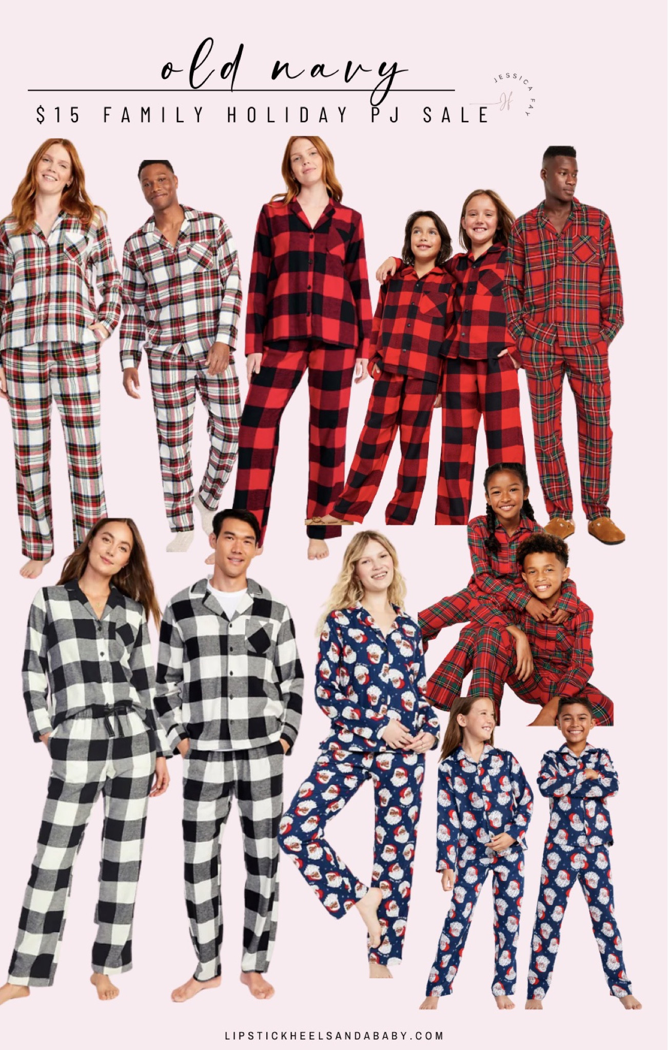Old navy holiday family pajamas
$15
