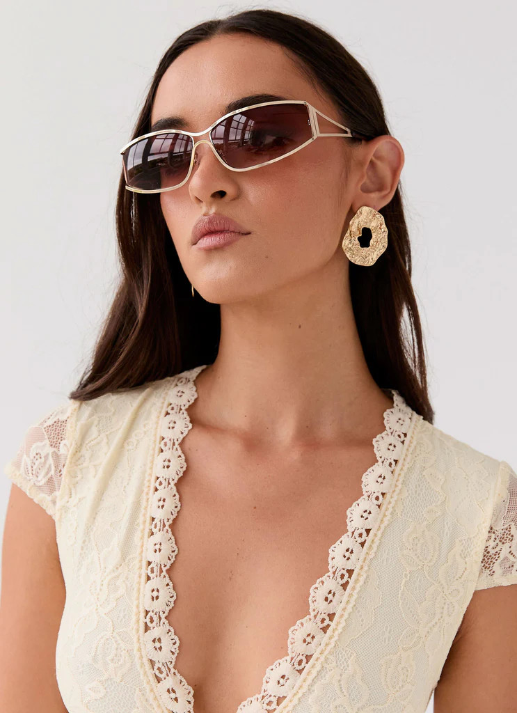 Jovie Sunglasses - Brown | Peppermayo (Global)
