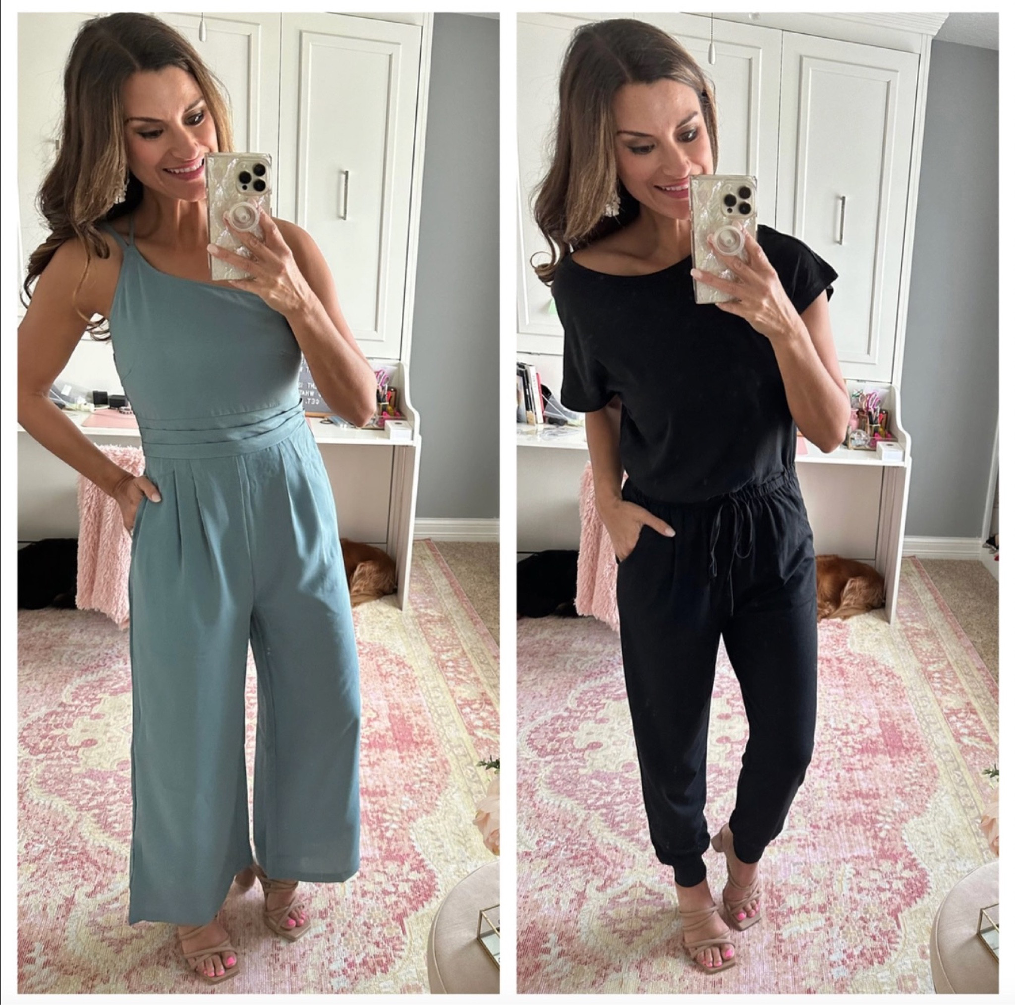Great jumpsuits for spring and summer - Everything is true to size. Wearing a small in the jumpsuits.

#LTKunder100 #LTKunder50