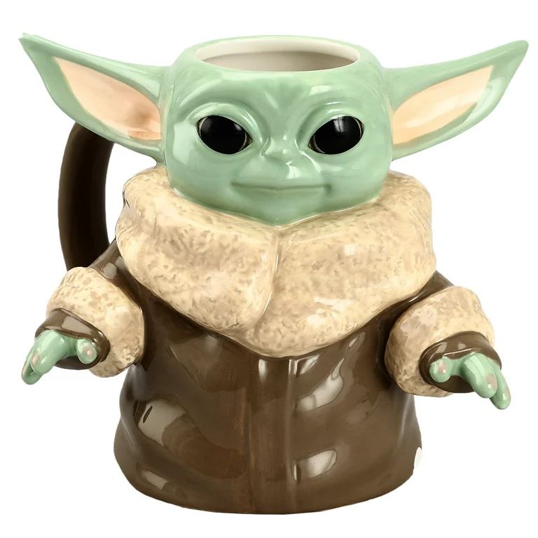 Star Wars' The Mandalorian "Grogu" 20oz Sculpted Ceramic Mug - Walmart.com | Walmart (US)