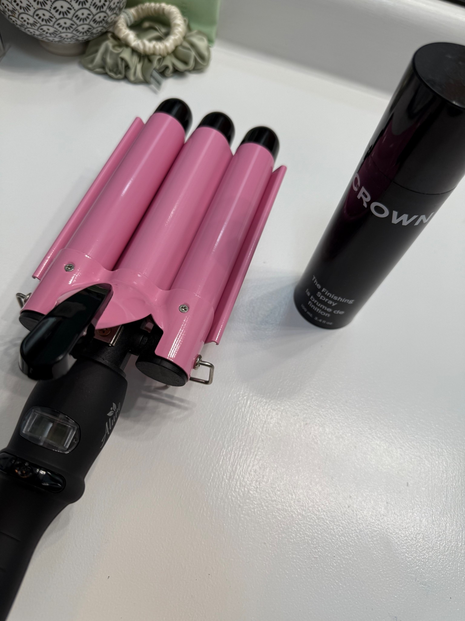 wavy hair essentials: three barrel and nontoxic hairspray 

#LTKBeauty