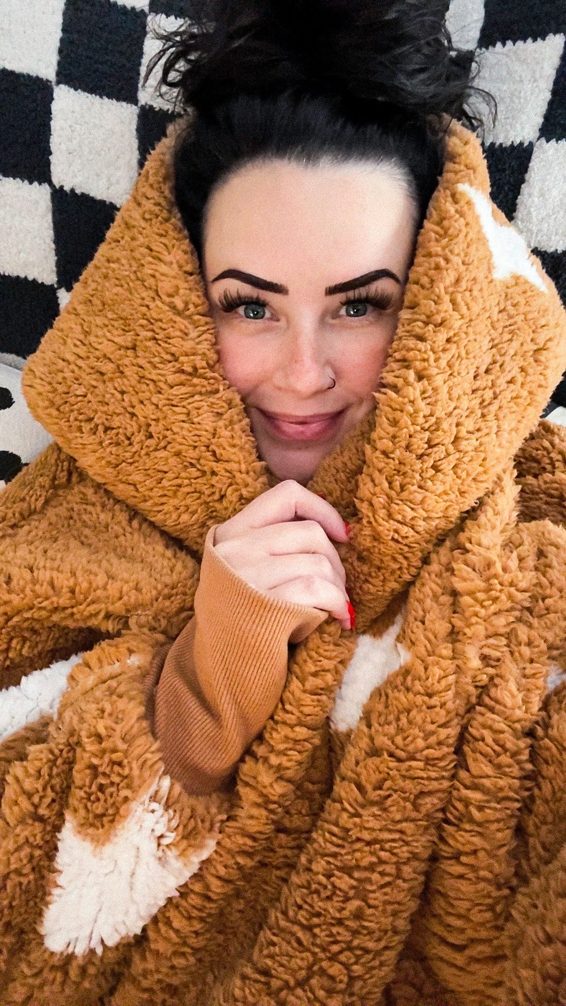my husband said everything i got for Christmas was for lounging on the couch... and he ain’t wrong 😂 but i will def be living in this sherpa lounger jacket until further notice 🧸

#LTKootd #LTKGiftGuide #LTKHoliday