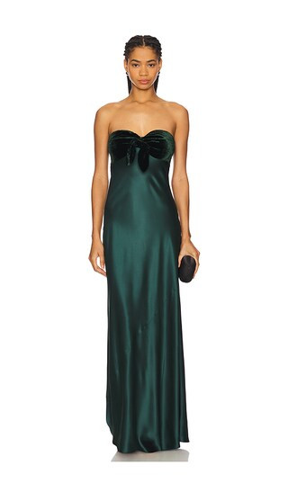 Lavinia Gown in Holly | Revolve Clothing (Global)
