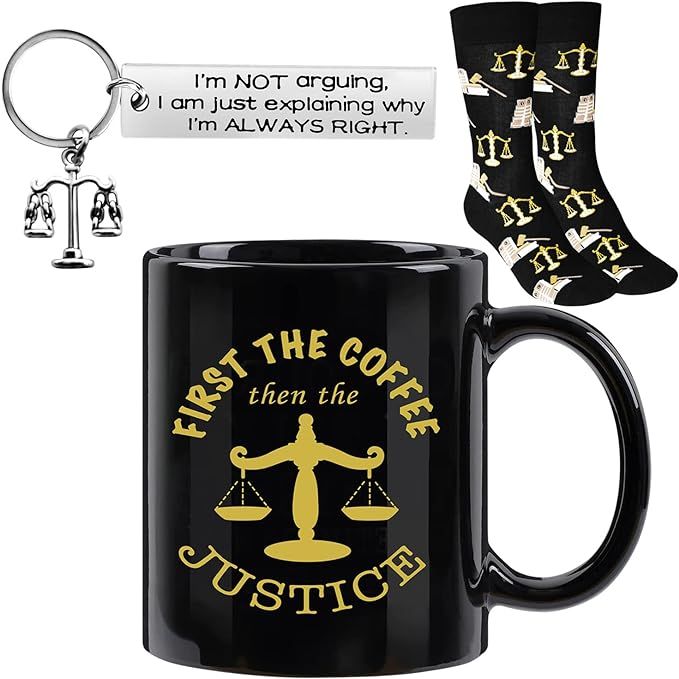 Lawyer Gift,Attorney Gift,Lawyer Birthday Gifts,Paralegal Gift,Criminal Justice Gifts,Future Lawy... | Amazon (US)