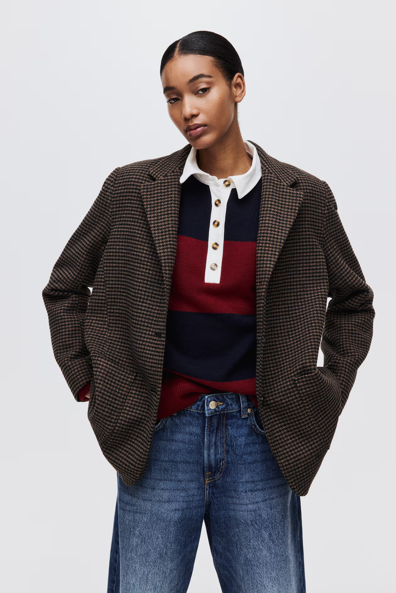 Single-breasted blazer | H&M (UK, MY, IN, SG, PH, TW, HK)