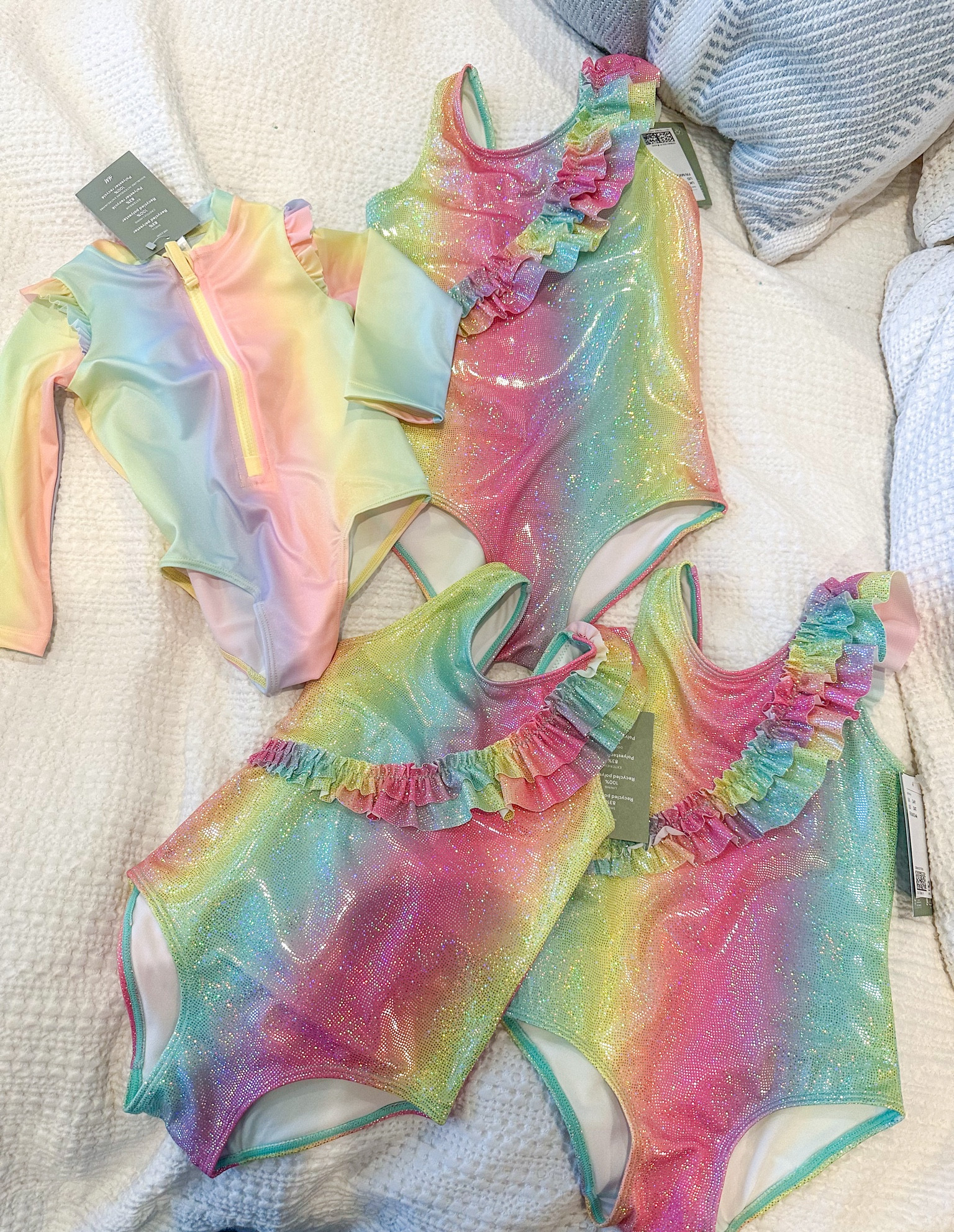 Toddler and baby swim
Rainbow swim
Mermaid swim
Shimmer 

#LTKfindsunder50 #LTKbaby #LTKswim