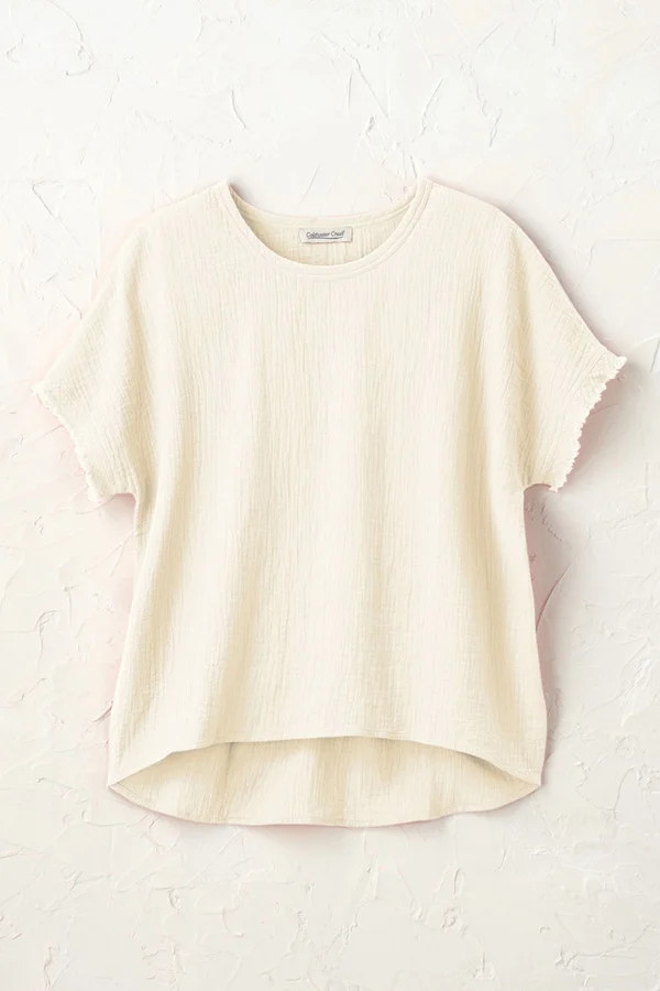 Summer Breeze Gauze Dolman Top | Coldwater Creek