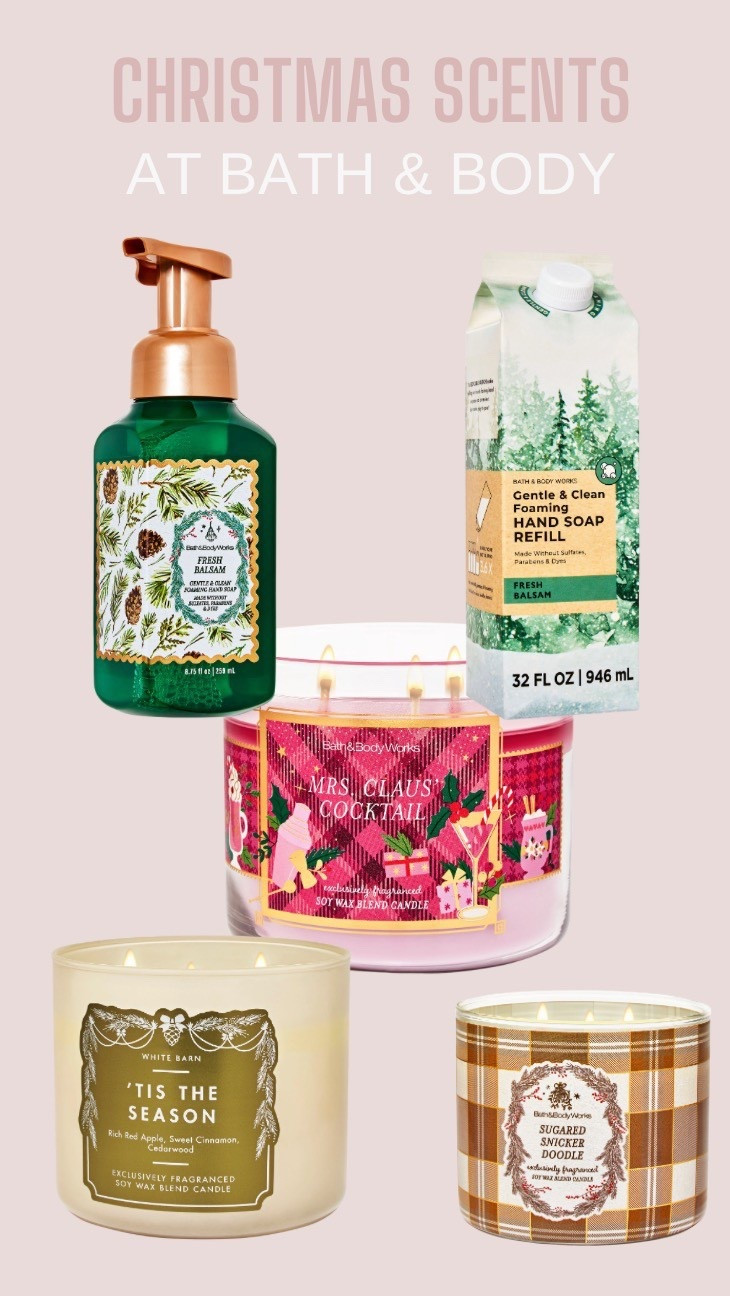 An early release of Christmas soaps and scents dropped for members on Bath and Body Works today! 💗🎄

#LTKSeasonal #LTKHome