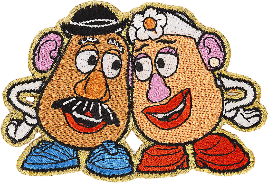 Toy Story Mr. & Mrs. Potato Head Patch | Stoney Clover Lane | Stoney Clover Lane