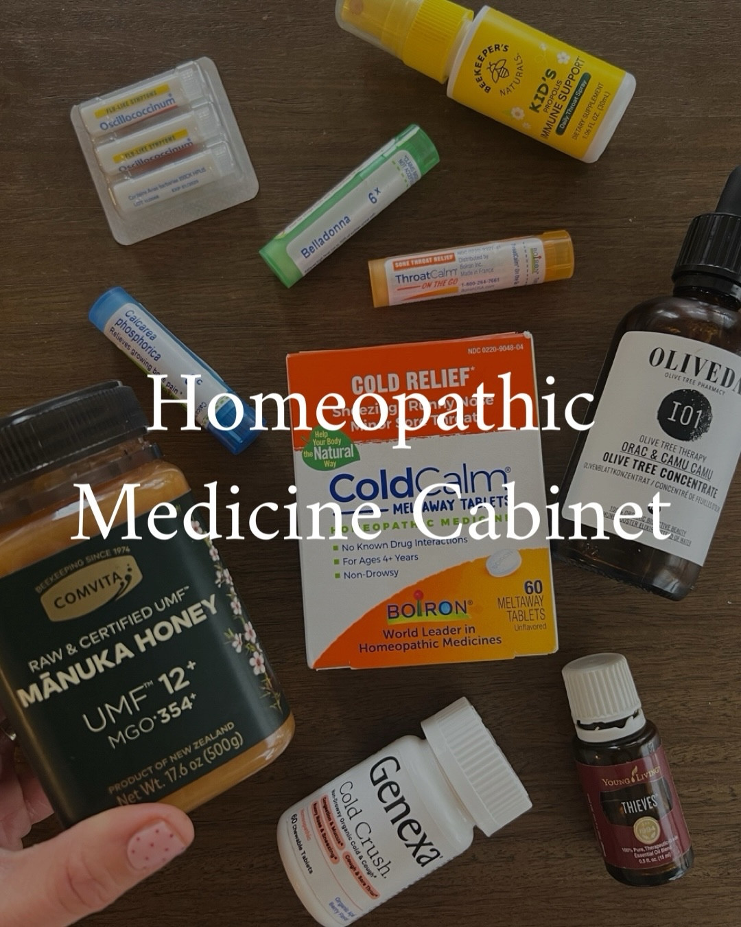 I made sure our medicine cabinet was well stocked for this fall + winter season

Sick season is upon us with everyone getting together for the holidays, I am in no means a doctor — just sharing the homeopathic remedies we use to support our immune systems + help our bodies fight off anything from a cold to a cough to fevers

Holistic Health | Holistic Wellness | Heath And Wellness
Low-Tox Living | Non-Toxic Living | Homeopathy