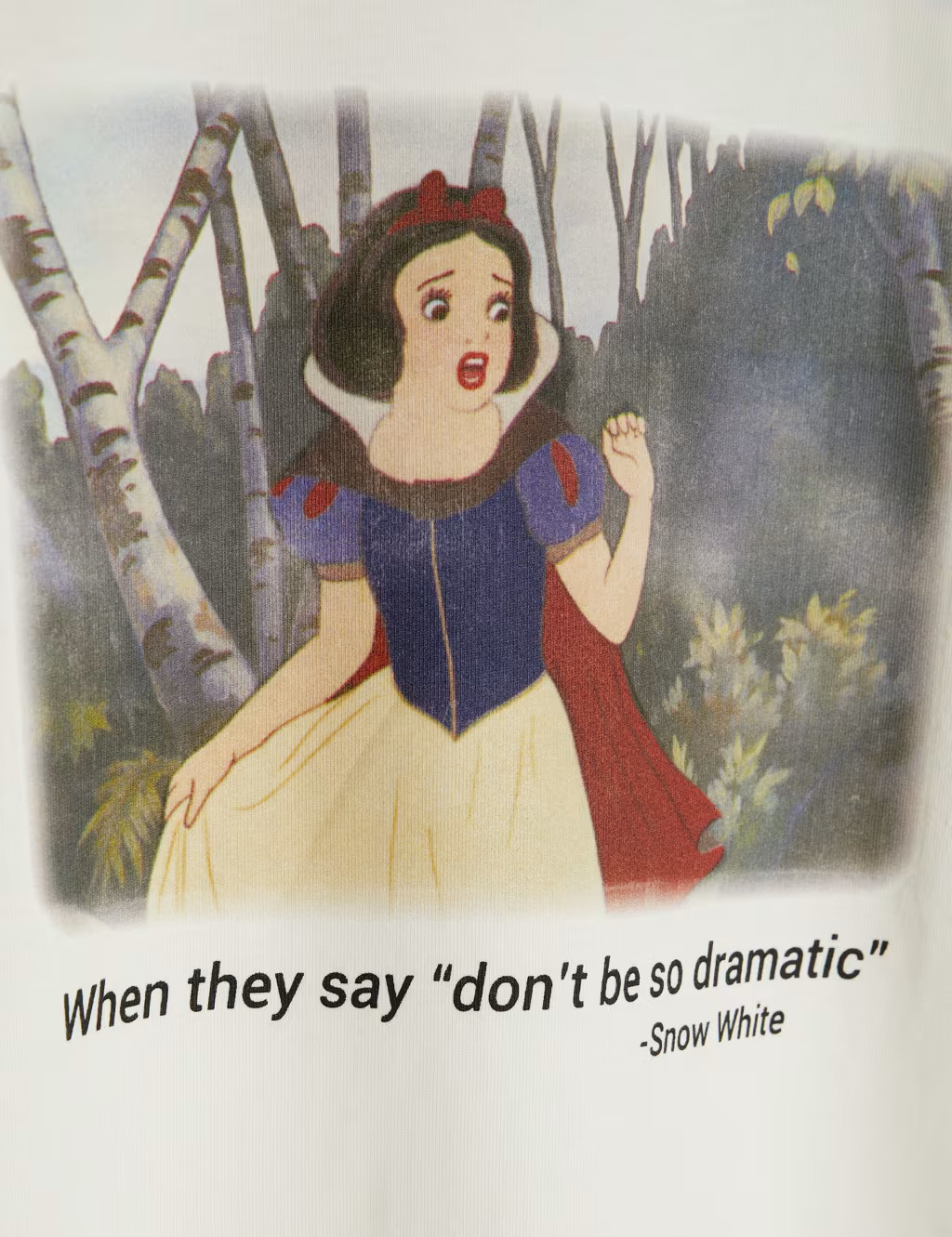 Pure Cotton Snow White™ Graphic T-Shirt (6-16 Yrs) | Marks & Spencer (UK)