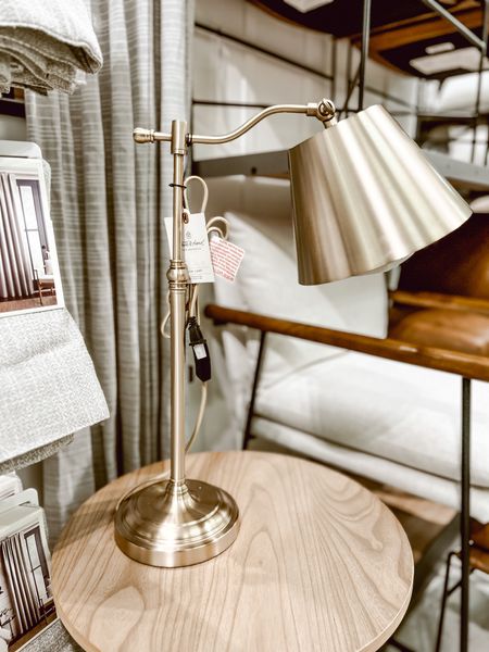 Brass desk lamp from Target for your spring home decor. 

#LTKhome #LTKSeasonal #LTKFind