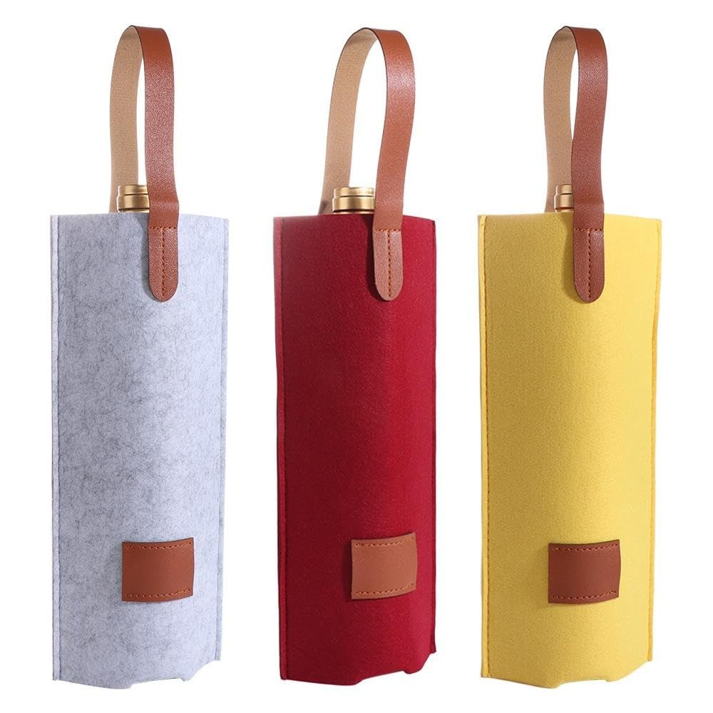Single Bottle Insulated Wine Tote, Portable Insulated Wine Carrier Bag Thermal Protective Wine To... | Amazon (US)